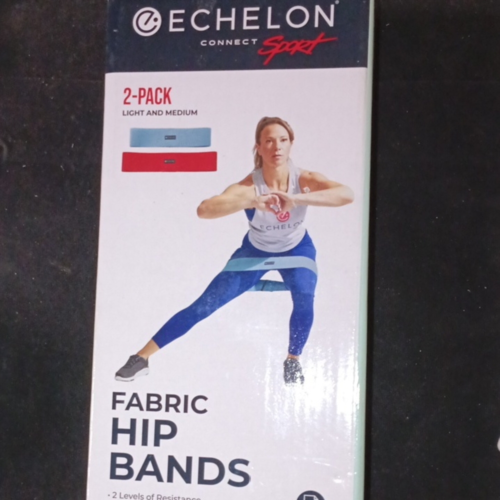 Fabric Hip Bands - Blue and Red